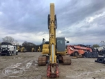 Used Excavator,Used Excavator in yard,Side of used Komatsu Excavator,Back of used Excavator,Front of used Excavator